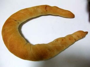 フック型のパン
